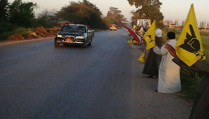 وقفة احتجاجية لأهالي فاقوس ضد "الفقر والتطبيع"