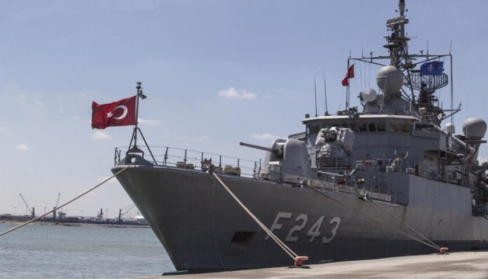الحكومة التركية تنفي اختفاء أي من سفن البلاد الحربية