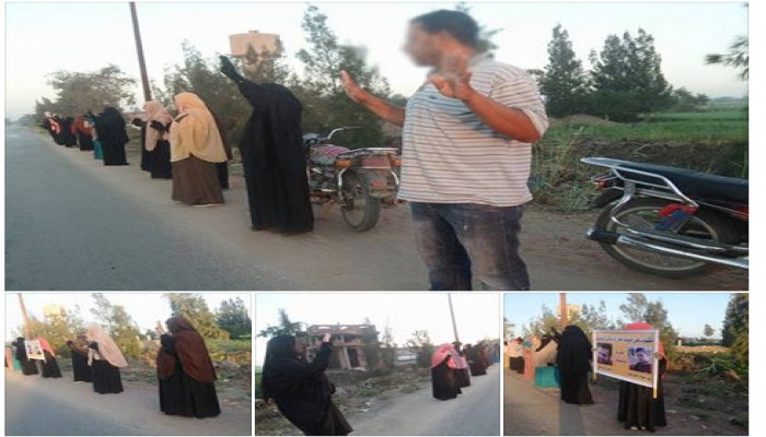 أحرار فاقوس بالشرقية يواصلون مظاهرات "يسقط الفقر والتطبيع"