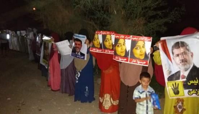 تظاهرات ببني سويف في بداية جمعة ثورة يناير راجعة