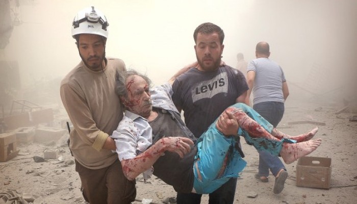 الروس ونظام الأسد يدمرون مستشفيات حلب