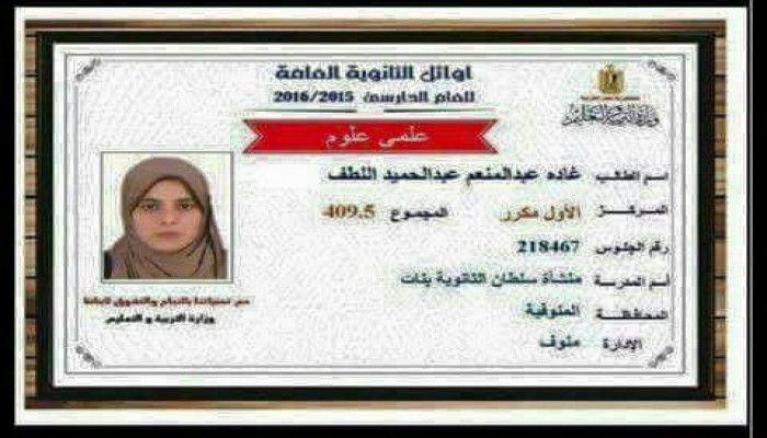 ليست فقط أميرة .. طالبين من أبناء المعتقلين ضمن الحاصلين على المركز الأول