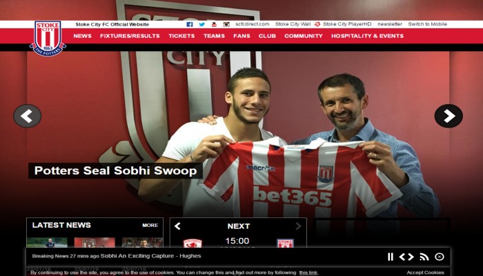 ستوك سيتي يعلن ضم رمضان صبحي بشكل رسمي