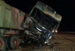 وفاة 3 وإصابة 3 آخرين في حادث تصادم بطريق مصر الإسكندرية الصحراوي