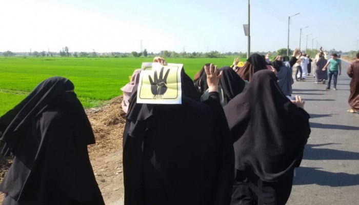 مظاهرات متنوعة بالدقهلية‬ في جمعة "ساكتين لية"