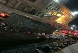 أكوام القمامة تحاصر أكبر مسجد بـ"سيدي بشر" بالإسكندرية