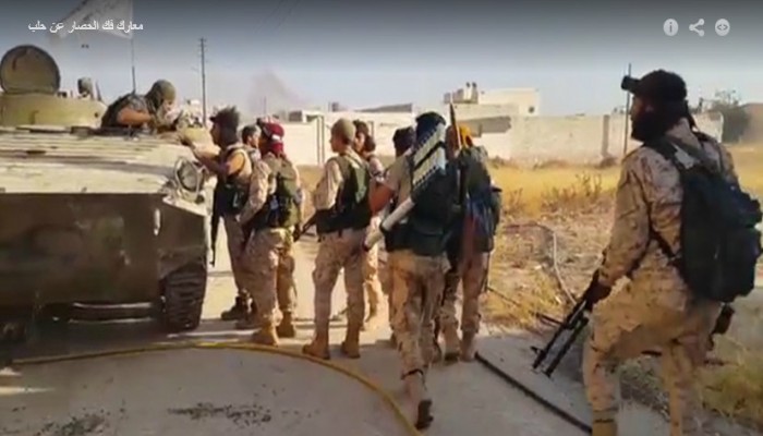 خسائر للنظام والمعارضة تتقدم بمعارك فك حصار حلب