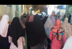 مسيرة ليلية لثوار الحضرة الجديدة للمطالبه بالقصاص للشهداء