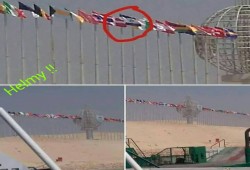 فضيحة .. جيش السيسي يرفع علم إسرائيل في أرض سيناء في الاحتفال بذكرى افتتاح تفريعة القناة