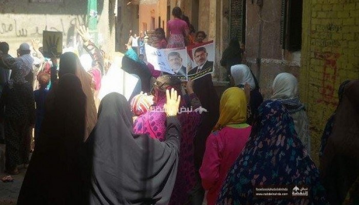 "حكم العسكر خرب البيت" كان هذا شعار مسيرة لأهالى ناهيا‬