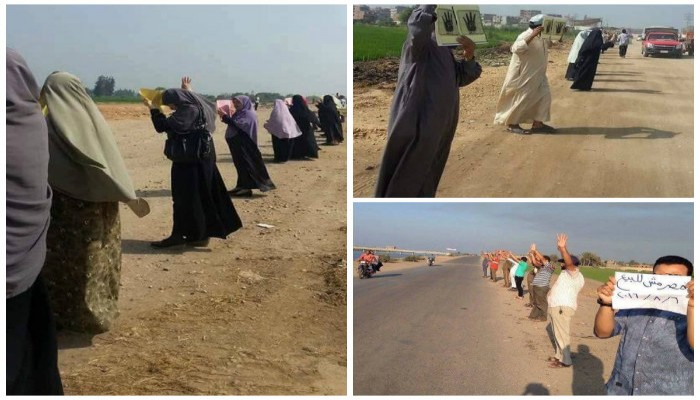 تظاهرتين لأهالي ‏الدقهلية‬ في أسبوع ‫"‏مصر مش للبيع‬"