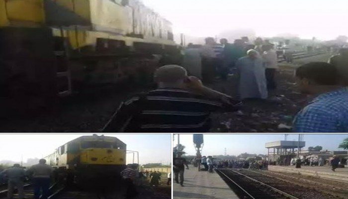 إهمال حكومة الانقلاب يتسبب فى خروج قطار عن القضبان بإيتاى البارود