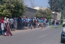 طوابير للحصول على لبن الأطفال المدعم