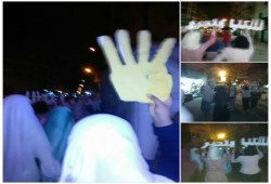 مسيرة لبنات الثورة بالسيوف بالإسكندرية للمطالبة بالإفراج عن المعتقلين