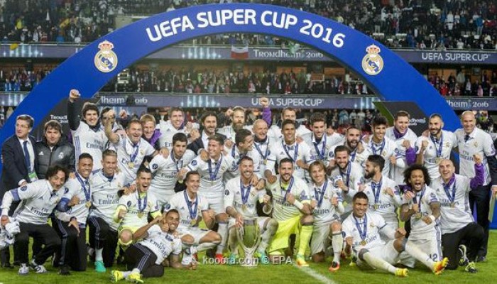 ريال مدريد ينتزع كأس السوبر الأوروبي من أشبيلية بأهداف قاتلة (فيديو)