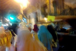 بنات الثورة بغيط العنب بالإسكندرية ينددن بانتهاكات العسكر