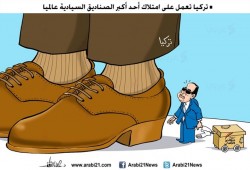 كاريكاتير: تركيا تطمح لامتلاك أحد أكبر الصناديق السيادية في العالم