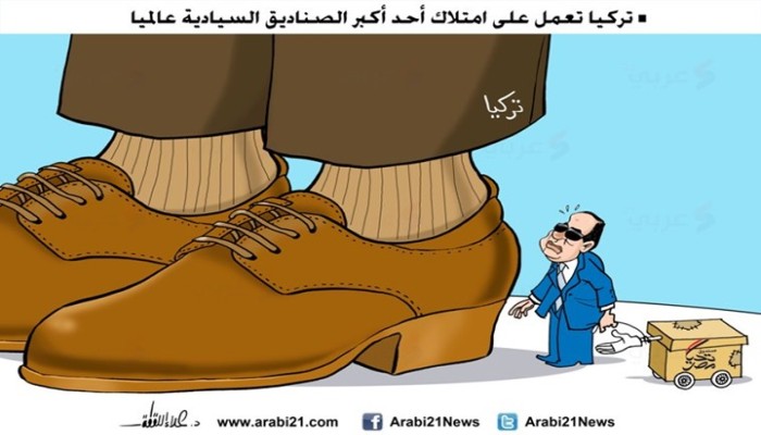 كاريكاتير: تركيا تطمح لامتلاك أحد أكبر الصناديق السيادية في العالم