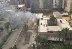 اندلاع حريق بمستشفى الحميات بالمنصورة وحالات اختناق للمرضى