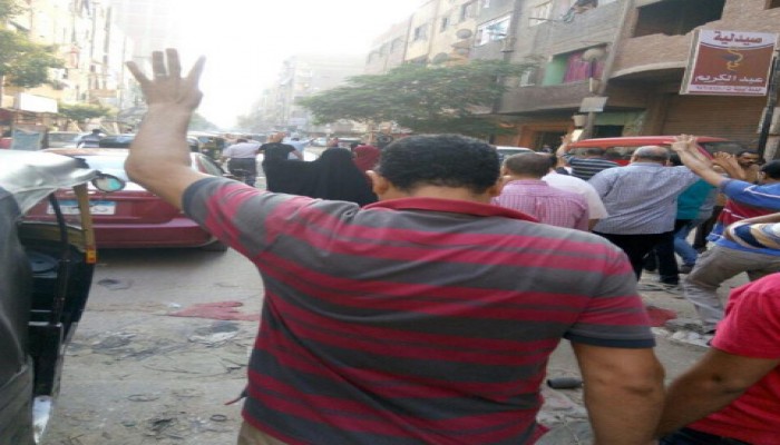 هتافات الثورة تهز "الهرم»في ثاني أيام «رابعة قصة وطن"