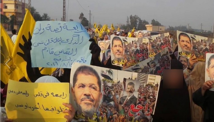 انتفاضة شعبية تطالب بالقصاص من سفاحي مجزرة رابعة بفاقوس