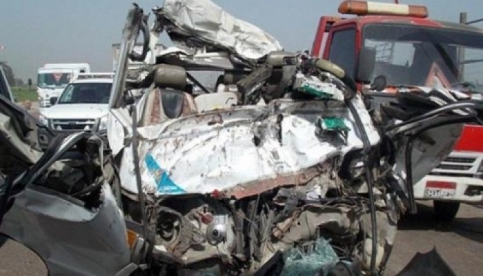 حادث الدقهلية : ارتفاع الضحايالـ 22 قتيلا