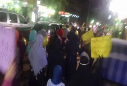 مسيرة ليلية بفيصل لإحياء ذكرى رابعة