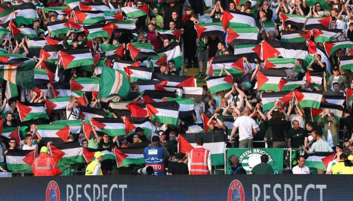 بالصور.. كيف تضامن جمهور "سيلتك" مع القضية الفلسطينية؟