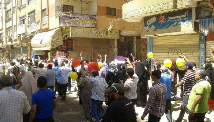 ثوار «فيصل» ينتفضون ضد الانقلاب في جمعة «الغلابة»