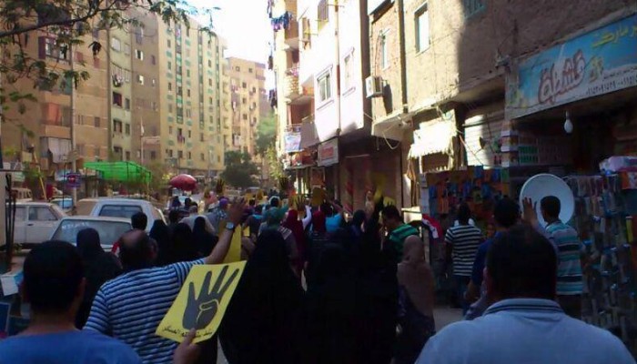 بهتاف «السيسي ياخد إعدام».. ثوار «صفط اللبن» يواصلون حراكهم ضد الانقلاب