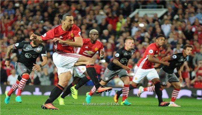 إبراهيموفيتش يمنح مانشستر يونايتد الفوز الثاني (فيديو)