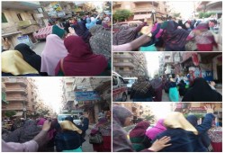 حرائر سيدي بشر يهتفن ضد الانقلاب العسكري الغاشم