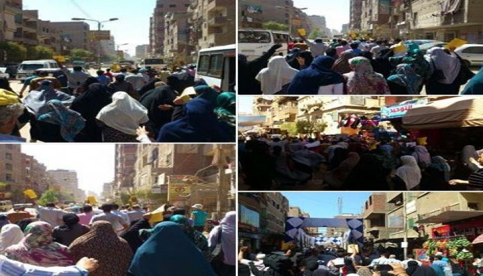 الجيزة: ثوار بولاق الدكرور يواصلون حراكهم ضد الانقلاب فى اسبوع قوم هات جقك