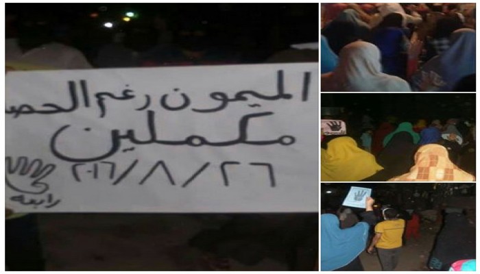 مسيرة حاشدة لثوار الميمون ببني سويف ضد غلاء الأسعار