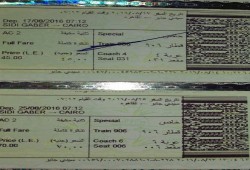فى أقل من أسبوع..75% ارتفاعاً لأسعار تذاكر القطارات
