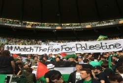 نصرةً لفلسطين.. جماهير سيلتك الاسكتلندى تجمع "غرامة الصهيونية"