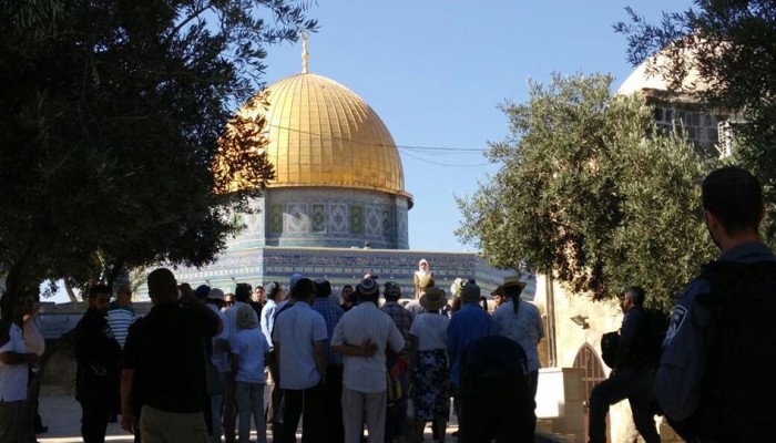 مستوطنون يجددون اقتحام الأقصى