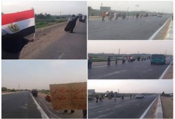 ثوار أبو حماد ينددون بجرائم الانقلاب في الذكري الثالثة لإنتفاضة الشرقية