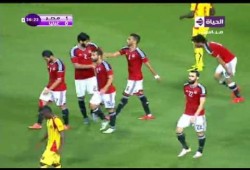 المنتخب المصري يتعادل أمام غينيا (فيديو)