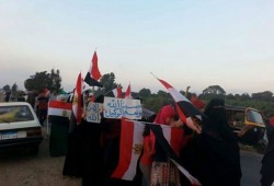 سلسلة ومسيرة لثوار نبروه تنديدا بالعسكر والغلاء