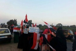 سلسلة ومسيرة لثوار نبروه تنديدا بالعسكر والغلاء