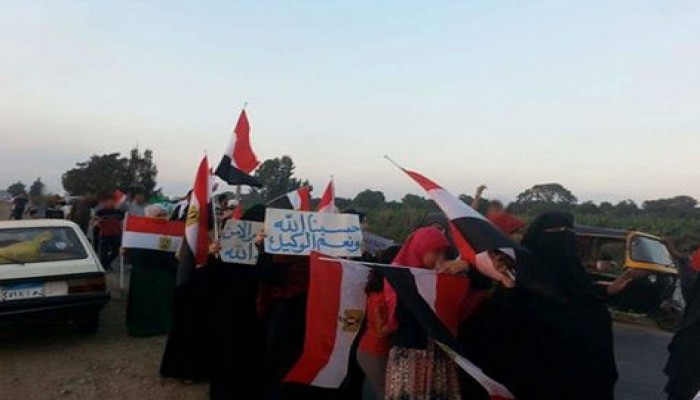 سلسلة ومسيرة لثوار نبروه تنديدا بالعسكر والغلاء