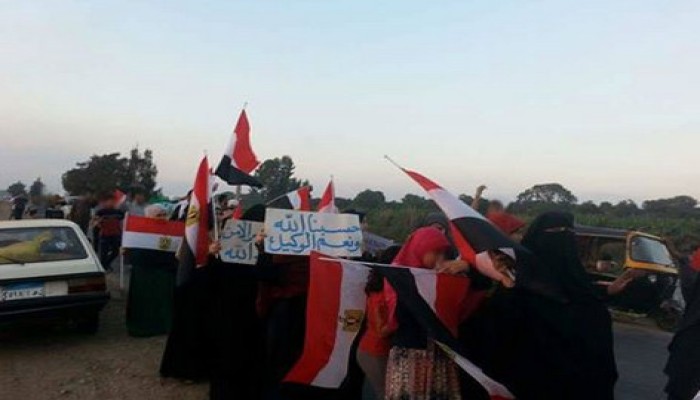 سلسلة ومسيرة لثوار نبروه تنديدا بالعسكر والغلاء