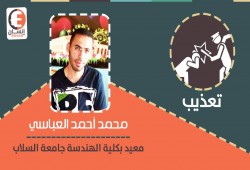 الاعتداء بالضرب المبرح على المعتقل " محمد العباسى" بسجن  المنصورة العمومى