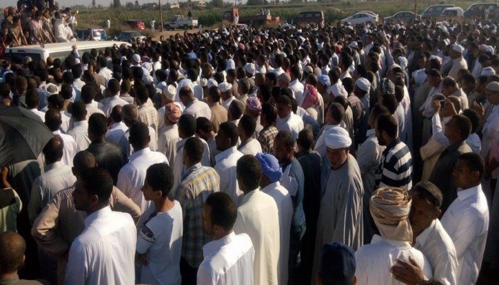 بالصور.. جنازة مهيبة لوداع شهيد الإهمال الطبي "صبحي عرابي" بأبو المطامير