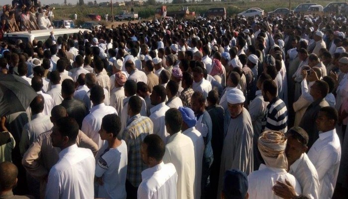 بالصور.. جنازة مهيبة لوداع شهيد الإهمال الطبي "صبحي عرابي" بأبو المطامير