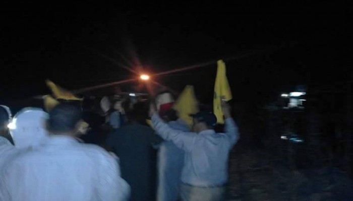 مسيرة ليلية لثوار ابو حمص تهتف" صبحي عرابي يا بطل دمك مش هيروح هدر "