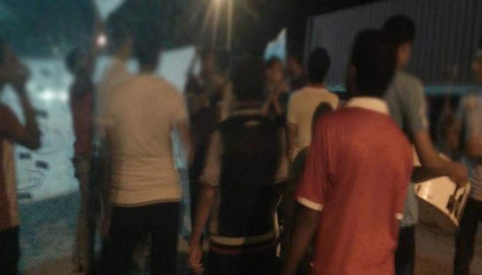 مظاهرة شبابية بكفر الدوار ضد جرائم داخلية الانقلاب وقتل الشهيد "صبحي عرابي"