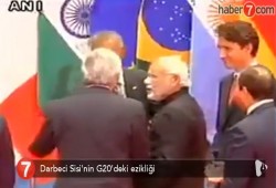 السيسي "يتذلل" لمصافحة أوباما في قمة العشرين (فيديو)