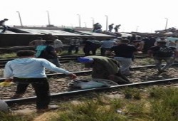 5 قتلى و27 مصابا بانقلاب قطار العياط